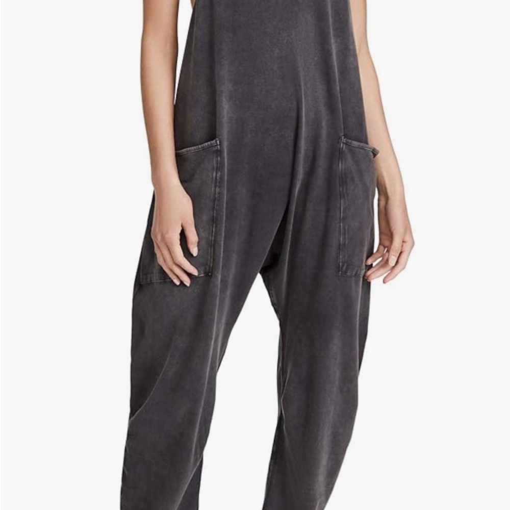 Free People Movement Women's Black Jumpsuit